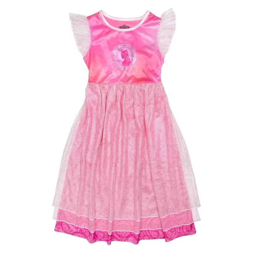 Girl's Wicked Glinda Fantasy Nightgown Pajamas‎ Pink Size 4